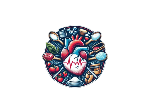 media of the Spoons of Salt logo which is an anatomical heart with spoons filled with salt around the outside 