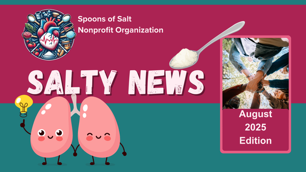 Salty News - August 2025 Edition